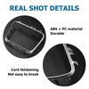 Plating Ashtray Trim Ring Center Console Ashtray Cup Holder Strip Trim Silver Chrome Frame for Mercedes Benz E Class W213 15-20