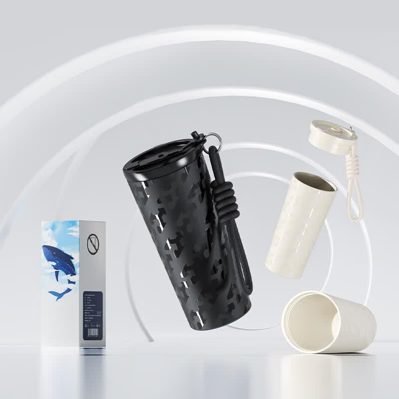Ceramic Lined Dual-Use Travel Mug FW-860