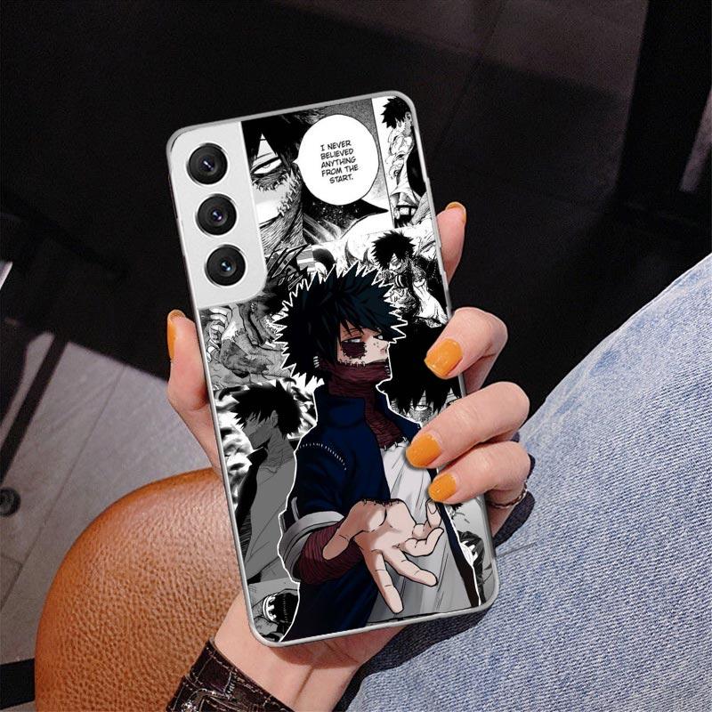 My Hero Deku Phone Case For Samsung Galaxy S24 S25 Edge S26 Ultra S23 S22 S21 Plus S20 FE + Personalized Print Cover Galaxy S24