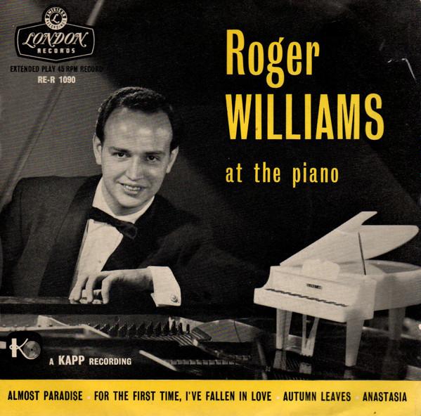 

7inch Record ROGER WILLIAMS - Roger Williams At The Piano RER1090 London Records - UK Pop Used