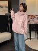 Women's Fashionable Hooded Windbreaker Jacket - Spring 2025 Petite Casual Cardigan Top