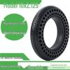10-Inch Solid Rubber Explosion-Proof Tire for Electric Scooter (10x2.50 or 10x2.125) - No Inflation Needed