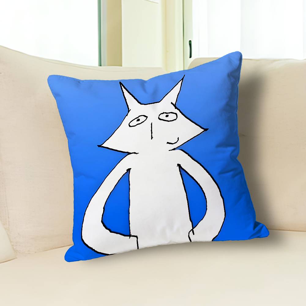 H-House Of Puso B-Bayani Cartoon Pillow Cover, 4K HD Printed Cushion Cover case with Various Exquisite Patterns