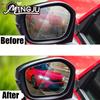For Honda Civic 11th 2022 2pcs Oval Car Rearview Mirror Waterproof Sticker Anti Fog Anti-Glare Rainproof Protective