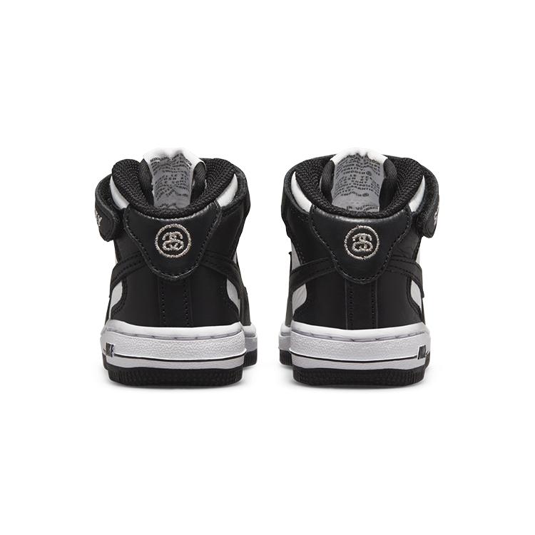 Nike Air Force 1 Mid Stussy Light Bone Black TD DN4160-002