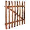 Vidaxl Wooden Gate, Hazel, Impregnated, 100X90 Cm