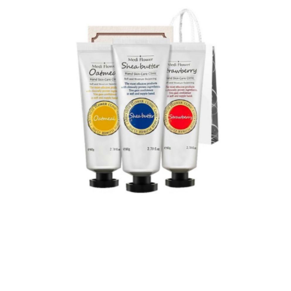 

MediFlower Special Hand Cream 3-Type Set, 4 Pieces