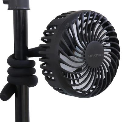 MAXWIN K-FAN15 Car Fan, Flexible, Wrap Around Fan, 3 Levels of Air Flow Adjustment,