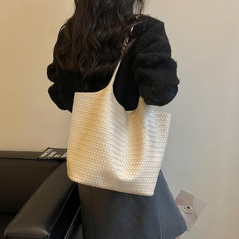 Commuter Tote Bag Women's Underarm Bag Large Capacity Shoulder Bag with Coin Purse