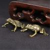 Brass Frogs Statues Figurines Animal Statue Figurines Sculptures Tabletop Centerpieces Home Decors Collectibles Figurine