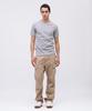 AVIREX DAILY RIB CREWNECK TEE 6143502 Men's S Size 014 GREY