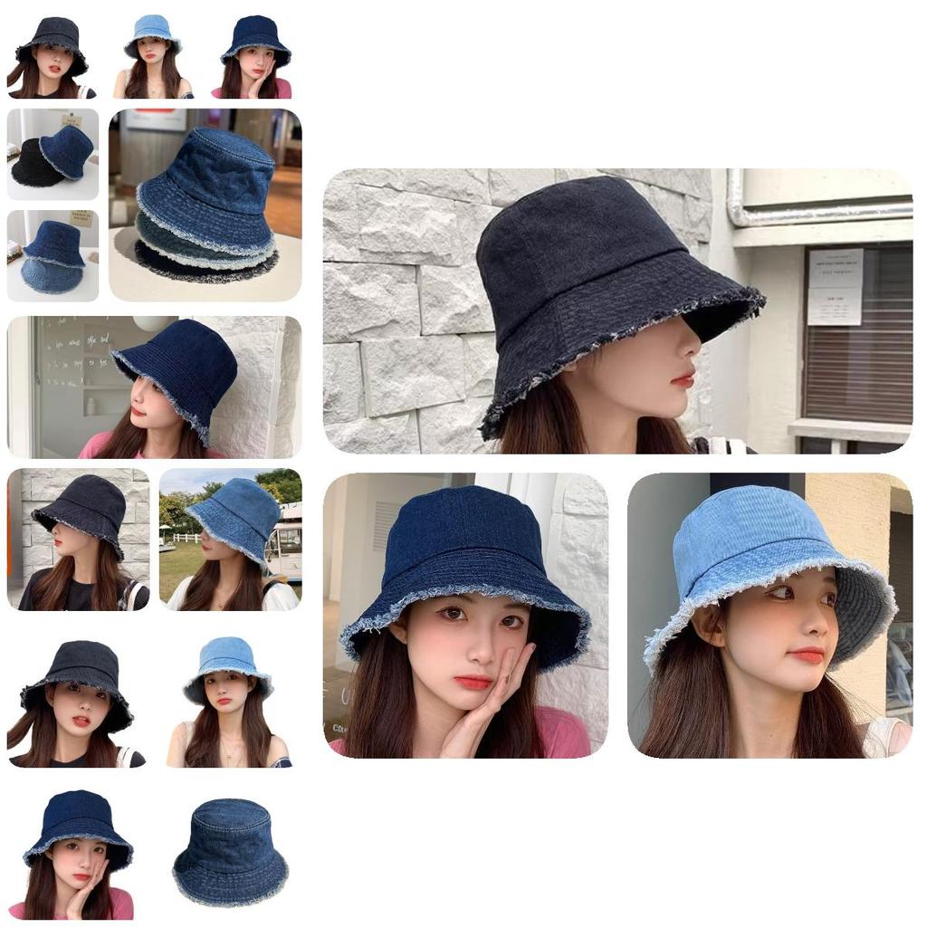 Korean Ins Vintage Retro Mountain Edge Fisherman Hat Sun Hat Unisex Sunshade Sun Hat