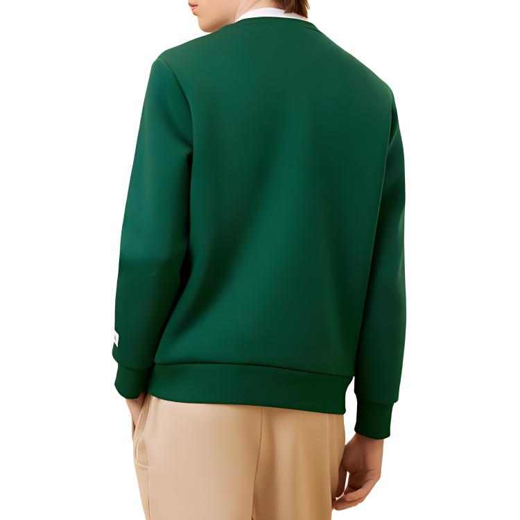 Fila X V&A LIANMINGKUAN Sweatshirt Men's Bamboo Emerald Green F11M418201F-DG