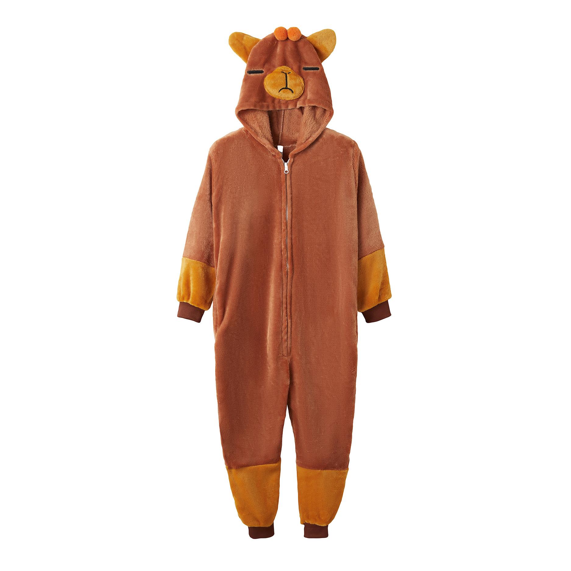 

Слитная пижама из ткани Рабу, детская, для родителей и детей, семейная, для пары, из ткани Рабу XL