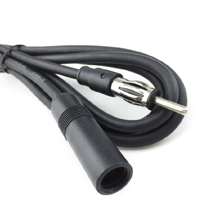 Car Radio Antenna Extension Adapter Cord, 35cm Cable Length for Better Signal Access Improved Reception In Remote Areas