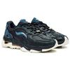 LI NING 1990 Cushioning Slip Resistant Abrasion Resistant Low top Casual Shoes Women's Green Lake Blue ALFR182-2