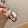 Classic Square Dial Watches For Women Creative Fashion Women Dress Wristwatch Gold Bangle Bracelet Ladies Quartz Watch Clock