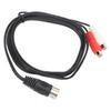 1,5m / 4,9ft 8-Pin Din auf 2RCA Adapter Professionelles Audiokabel Professionelles Audio