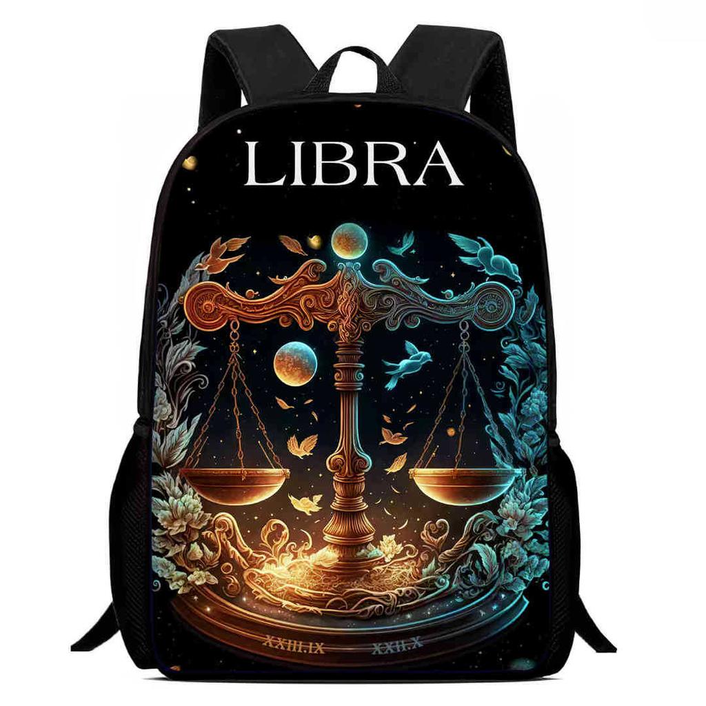 12 Sternbilder Schultasche High Definition Multifunktion Oxford Leichter Rucksack Haare