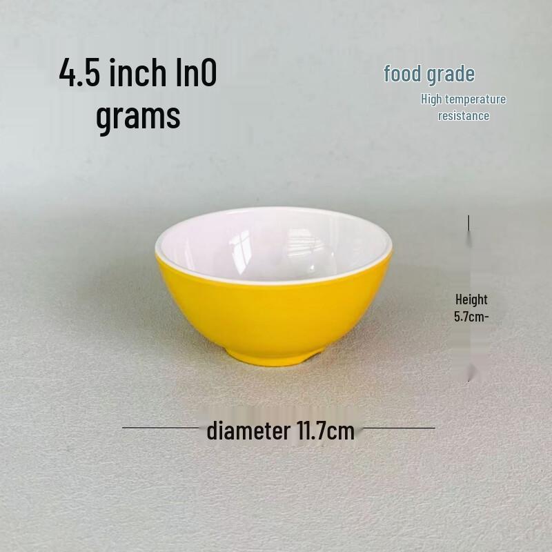 777 Two-Tone Melamine Round Bowl