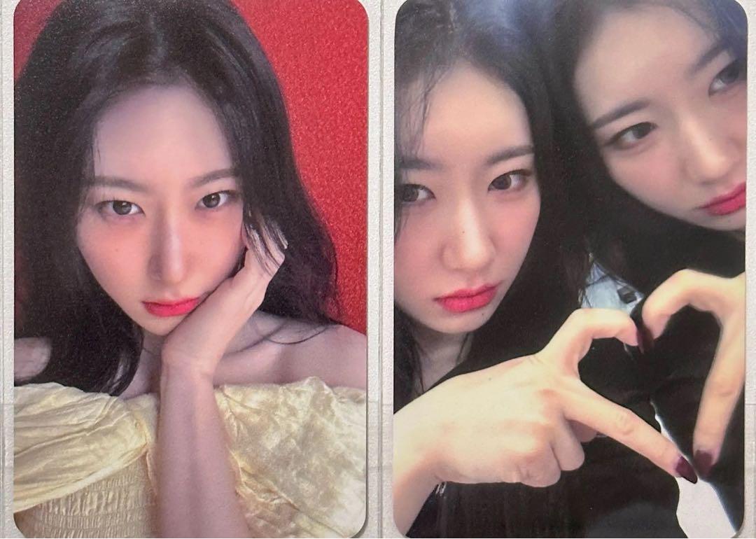 

[USED] ITZY born to be Chaeryeong everline trading card