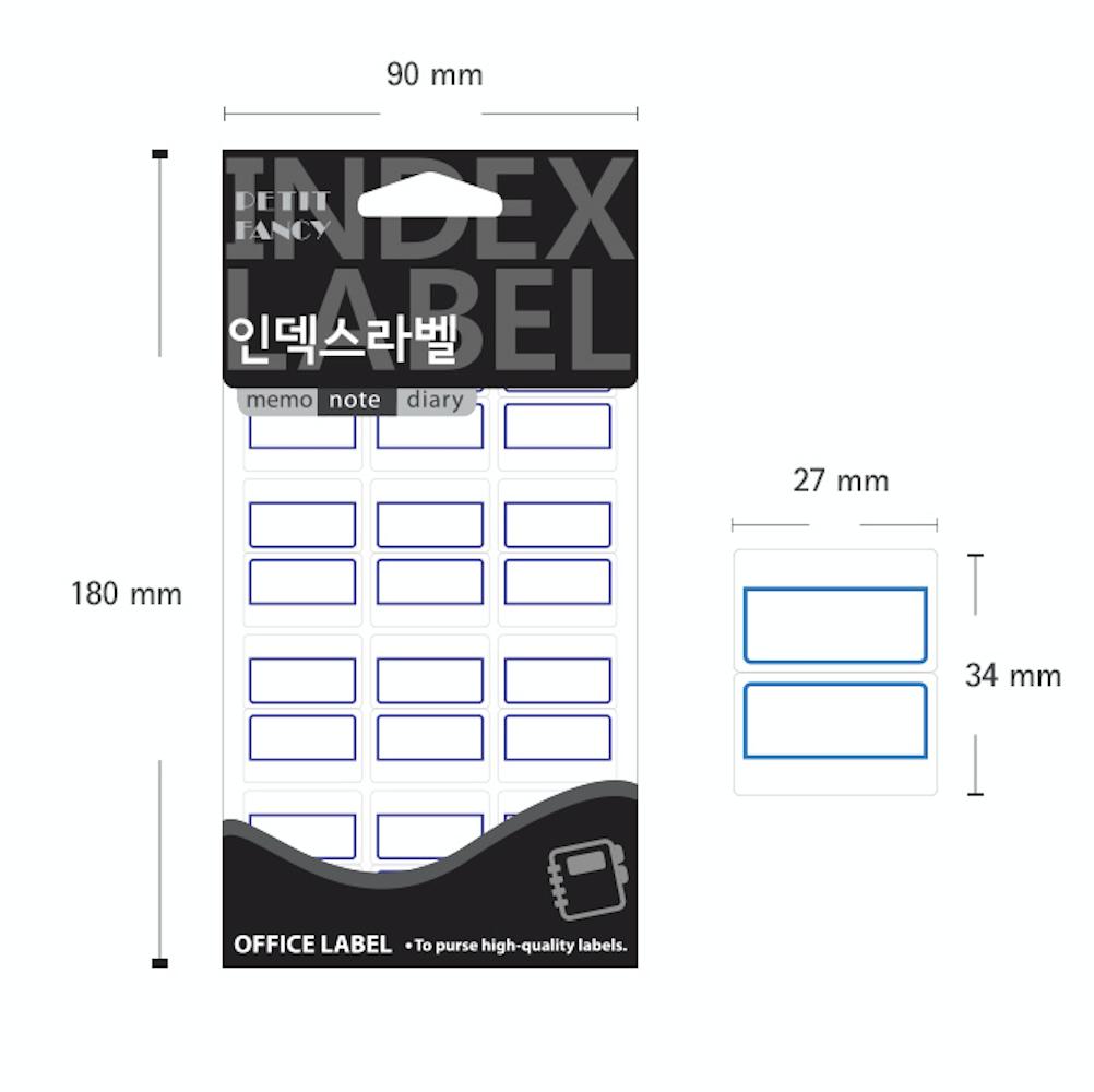 Petit Fancy Etikettenaufkleber (je 10 Stück) Indexetiketten / Kategorieetiketten / Büroetiketten / Anhängeraufkleber / Markierungswerkzeuge / Anhänger für Index - 48 Optionen