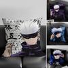 JJujutsu KaisenN Gojo Satoru Cushion Cover Pillowcase Ultra Soft Skin Friendly Fabric Cloud Like Comfort  Concealed Zipper