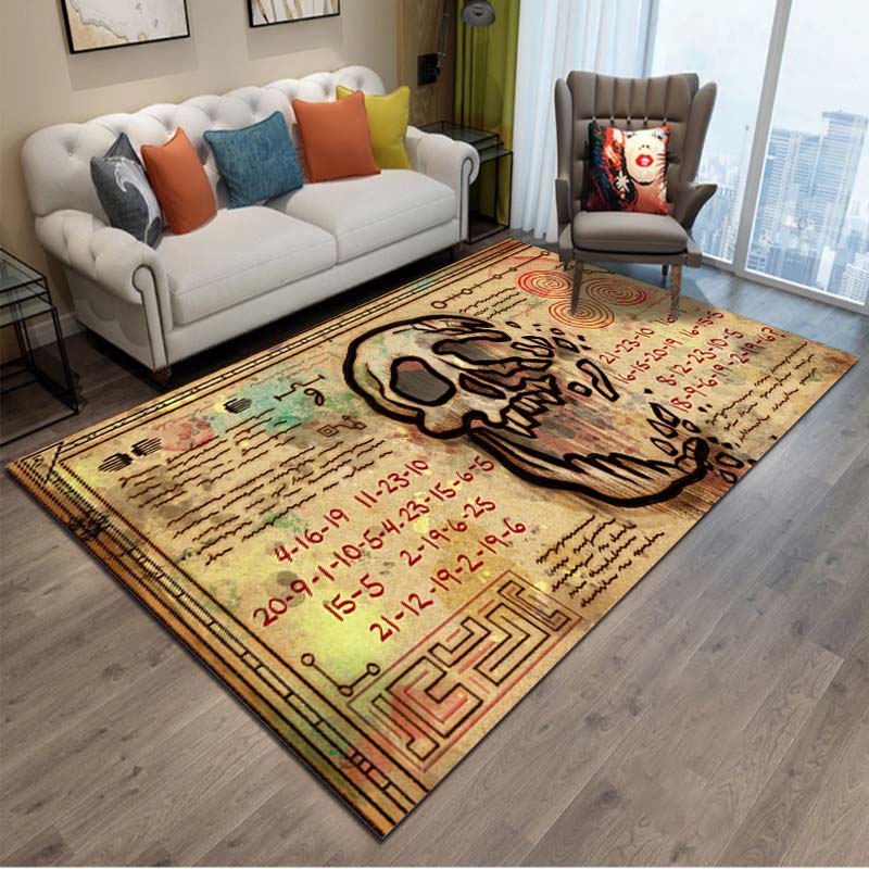 Gravity-Falls Cartoon Pattern Room Carpet Rug for Home Living Room Bedroom Sofa Decor Kids Play Area Rug Non-slip Floor Mat Gift