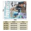 Freya Skye Super Soft Blanket  Travel Plush Bedding Throws Funny Living Room Flannel Bedspread Sofa Bed Cover