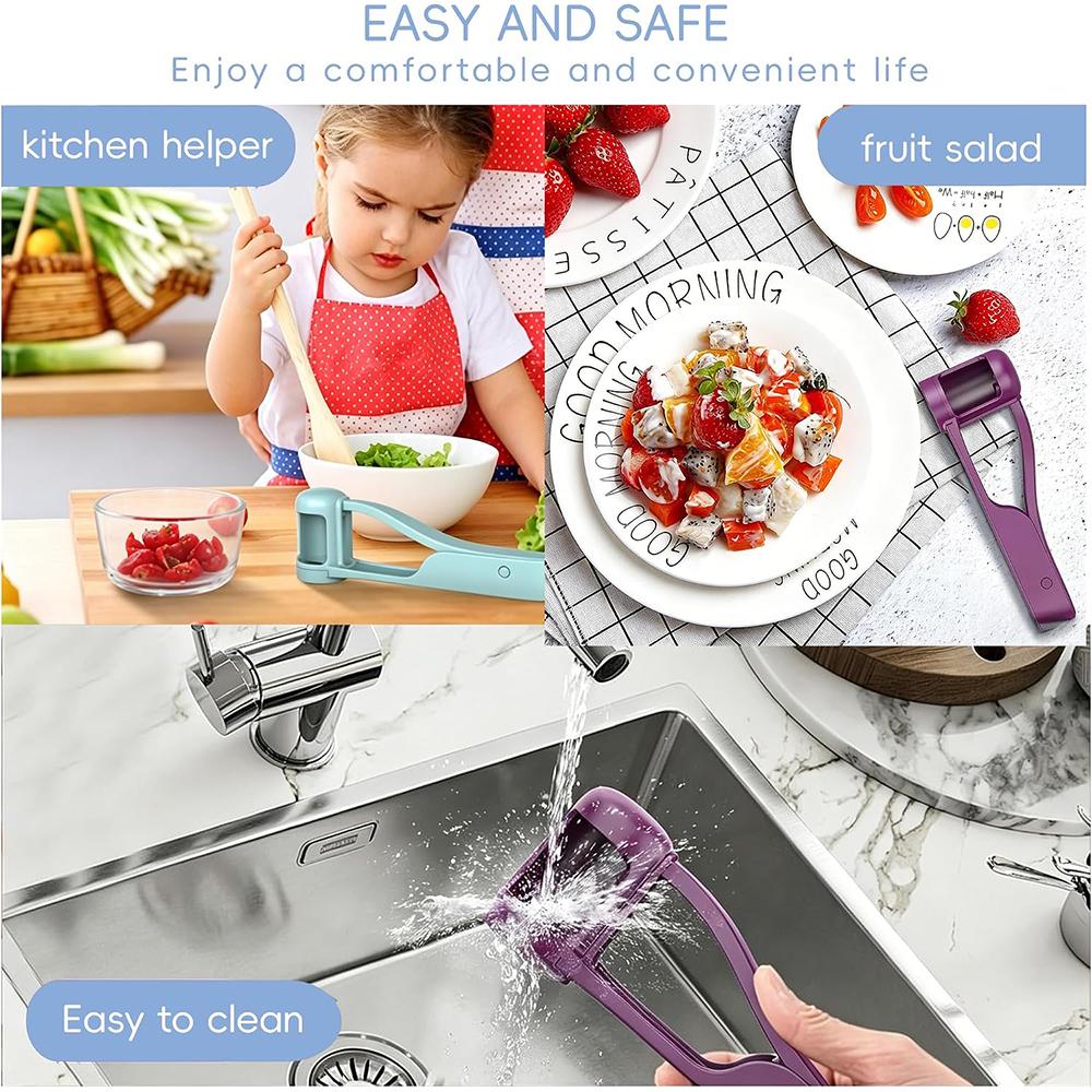 Grape Cutter Grape Slicer for Toddlers One Second Grape Cherry Tomato Strawberry Cutter Quarter Slicer Kitchen Gadget