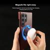 For Samsung S26 Ultra Case Magnetic Magsafe Oil Wax Genuine Leather Phone Cases For Galaxy S25 S24 S23 S22 Cover Wireless Charge