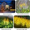 Solar Powered Autumn Harvest Wheat Waterproof Outdoor Light for Garden Lawn Courtyard Patio Path Thanksgiving Decor Lighting