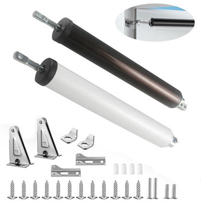 Duty Pneumatic Door Closer, Window Closer, Snap Plate Hold Open Feature & Smooth Closing Motion,Adjustable Closing Speed