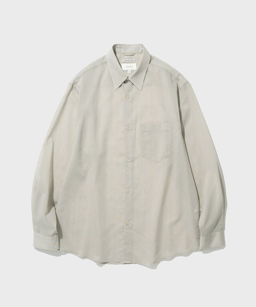 SHIRTER Vailed Shirt (Stripe Beige)