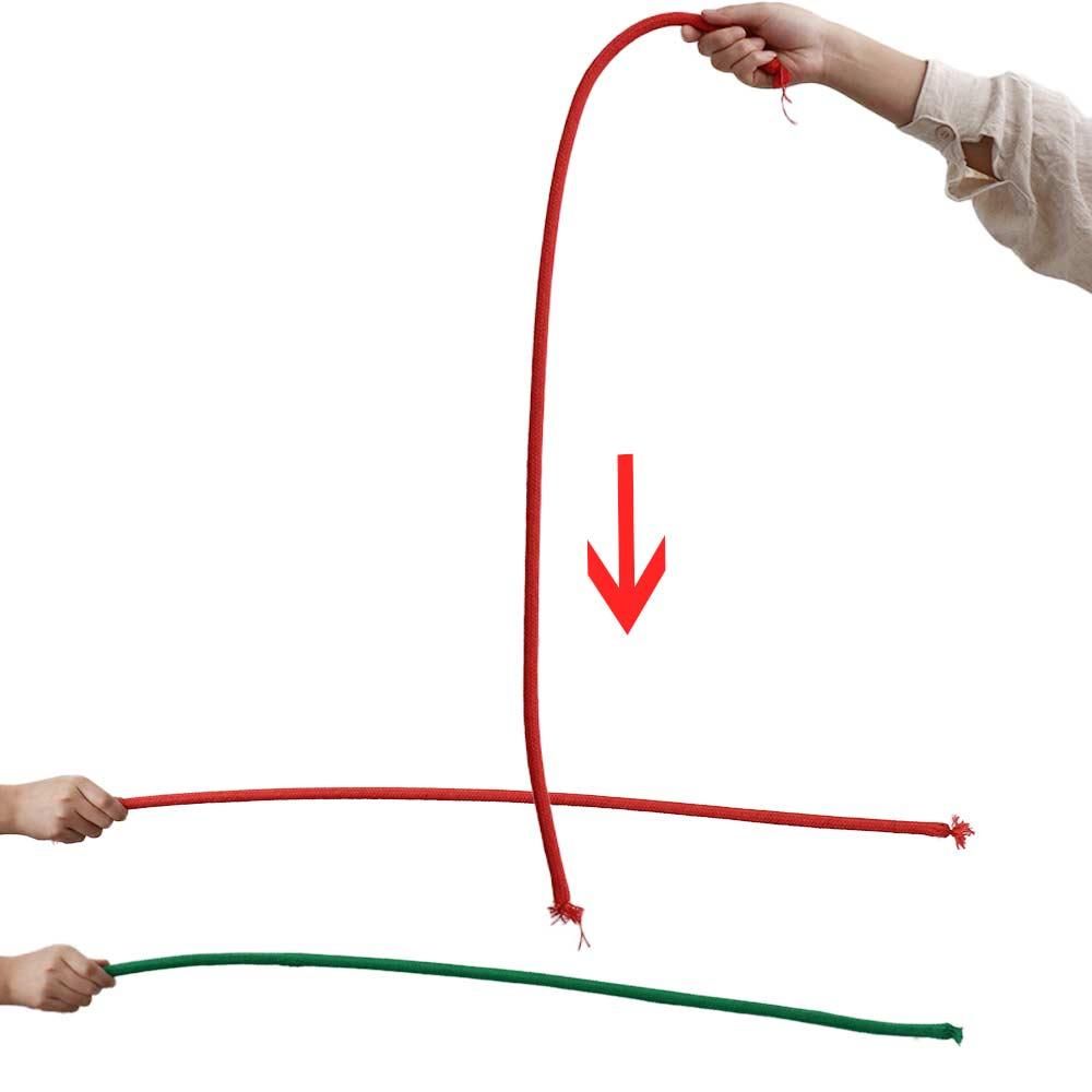 Magician Accessory Close-Up Magican Gifts Street Trick Stiff Rope Stage Magic Props Magic Stiff Rope Magic Rope Tricks