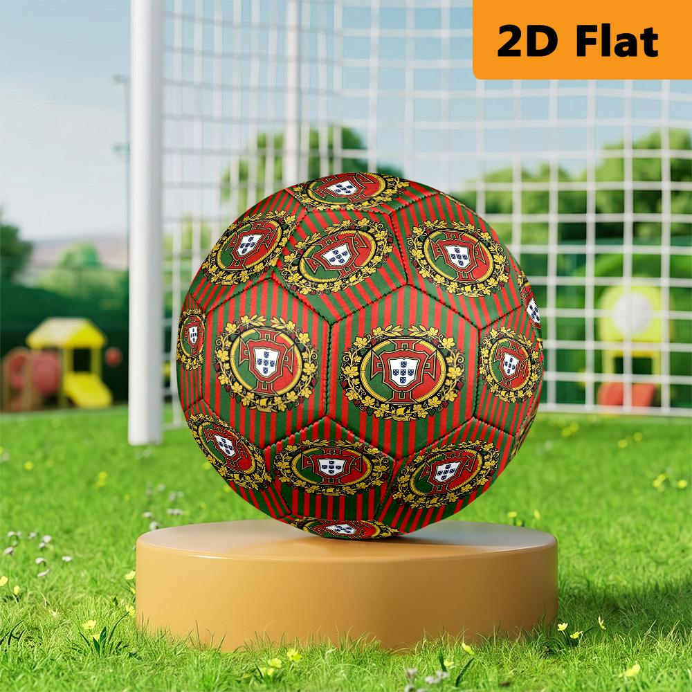 Maritime Heritage Royal Emblem Soccer Ball Suitable for Both Training and Competition Wear-resistant and Slip-resistant High Elasticity
