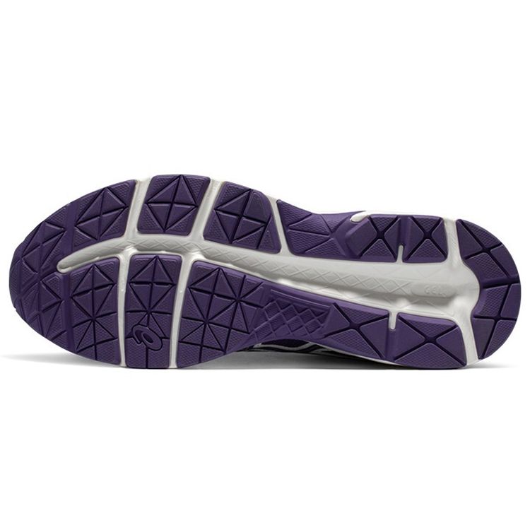 Asics Gel-Contend 4 Casual Comfortable Low-Top Running Shoes Men sneaker White Purple T8D4Q-500