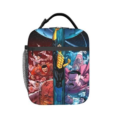 Invincible Poster Manga Insulated Lunch Bag Thermal Bag Reusable,Meal Container  Leakproof Lunch Box Tote Men Women