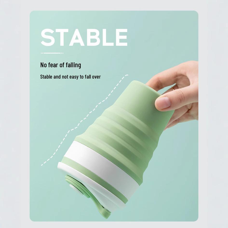 Silicone Foldable Cup - Creative Gift, Custom Logo Available