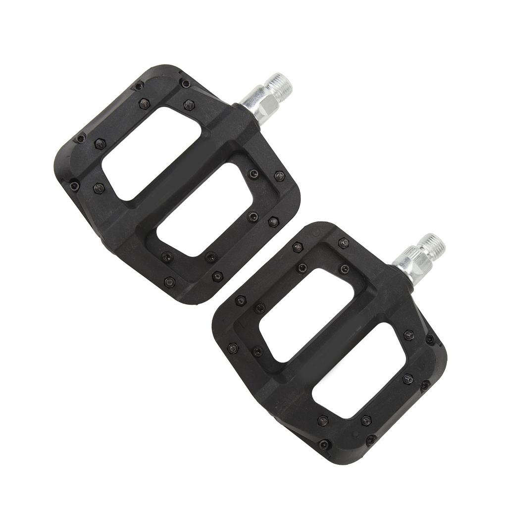 2pcs Bike Pedals Professional Mountain Road Bicycle Pedals Non Slip Nylon Bearing Bike Platform Pedals