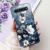 2020 For LG K41S LM-K410 Cover For LG K51S Case LM-K510 Luxury Butterfly Love Cute Cat Cool Handsome Lion Painted Black Silicone