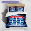 3pcs Duvet Cover Set (1*Duvet Cover + 2*Pillowcase, Without Core), PEC Zwolle Print Bedding Set, Bedroom Decor, All‑Season, Birthday Gift