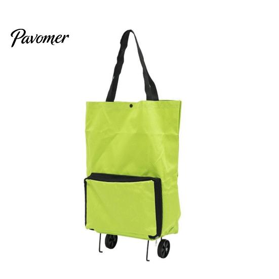 Tragbarer Einkaufswagen für tägliche Besorgungen mit Rädern, faltbar, wiederverwendbare Einkaufstasche, seitlicher leichter Trolley für Pendler, Tasche, große Kapazität