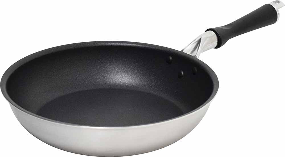 Urushiyama Metal Industry 26cm Frying Pan: Easy to handle with a short, easy-to-grip handle and lightweight design. Suitable for gas and induction