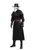 Costume da Medico della Peste Steampunk Corvo per Halloween con Becco Lungo