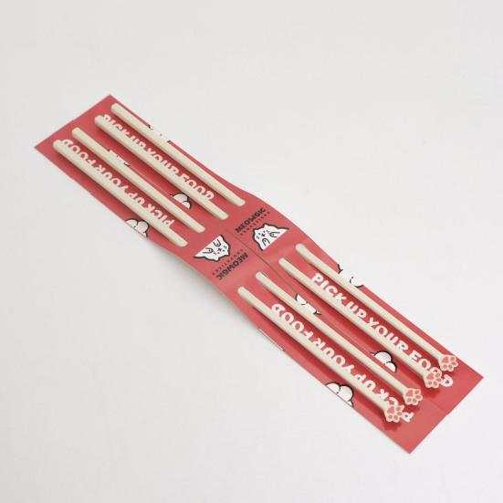 1 pár hůlek s kočičími drápy, protiskluzové, lehké hůlky na sushi nudle, opakovaně použitelné, bezpečné pro potraviny, pro milovníky koček a dárky