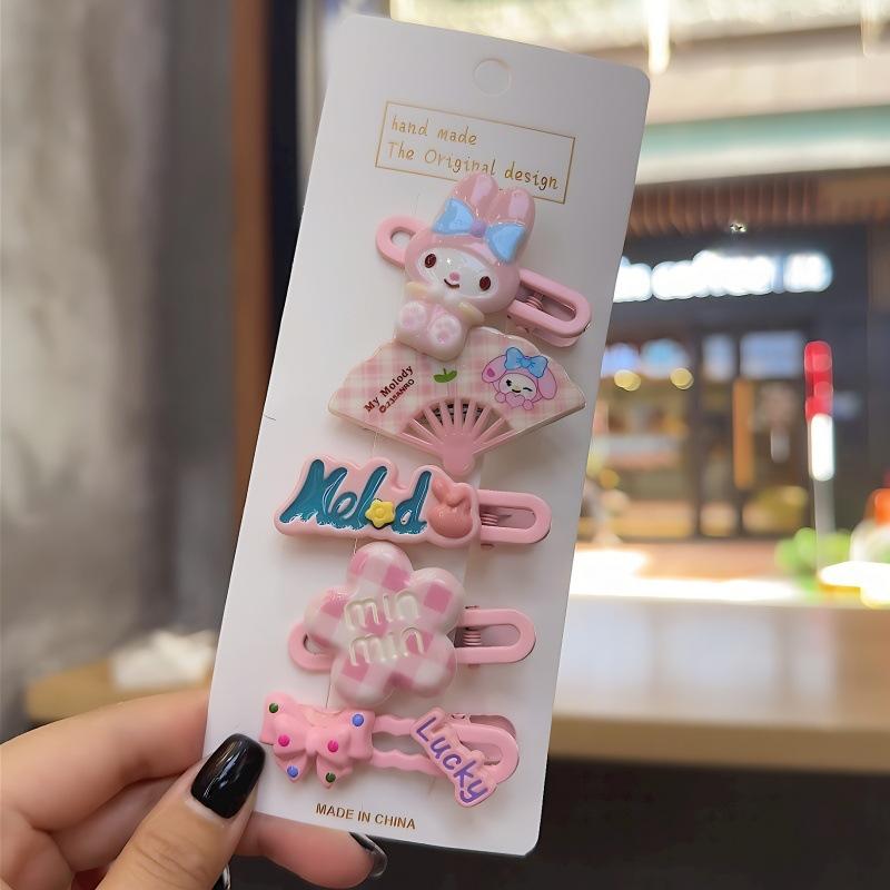 Children'S Hairpin Bag Cloth, Duck Bill Clip Cloth, Bow Root, Princess Hairpin, Cute Little Flower Girl Hair Accessories