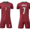 Portugals Nationalteam Fotbollströja (2026-27) för Barn & Vuxna, Storlekar 14-3XL.
