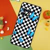 Checkerboard Sunflower Back Case For OnePlus 15 13R 13 13T 12 12R 11 10 10T 8T Nord CE 5 2 3 4 Lite N20 N30 Cover