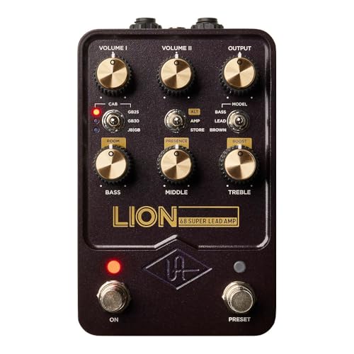 UNIVERSAL AUDIO UAFX Lion '68 Super Lead Amp UAFX Series 6.5*9.2*14.1 cm Domestic genuine product